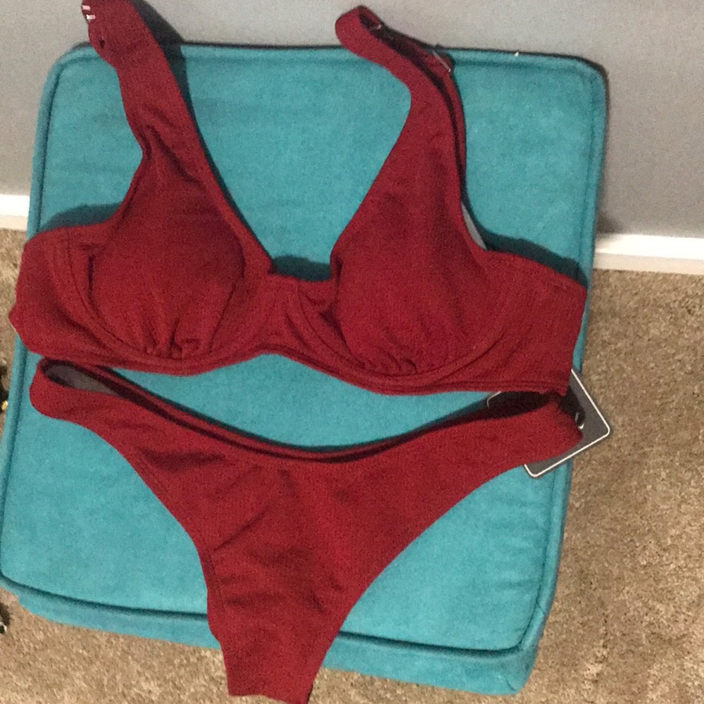 Red bikini